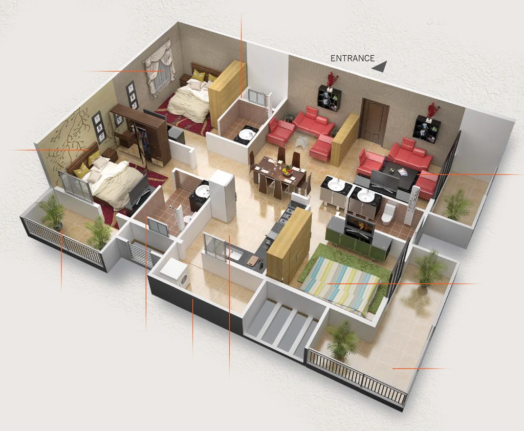 3 BHK Flat in Sonestaa iWoods in Bellandur, Bangalore - Image 920566