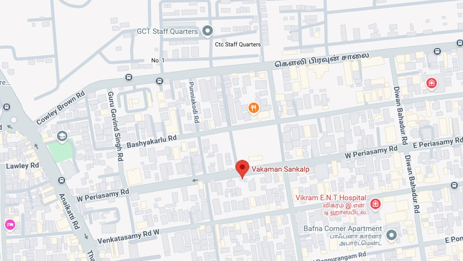 Location of Vakaman Sankalp - Image 408761