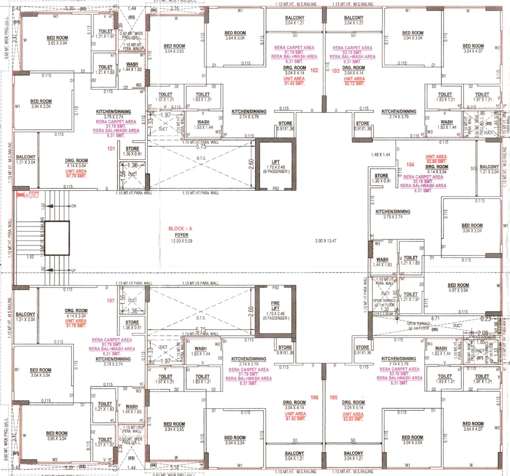 Floor Plan of Shashwat 49 in Odhav, Ahmedabad - Image 408841