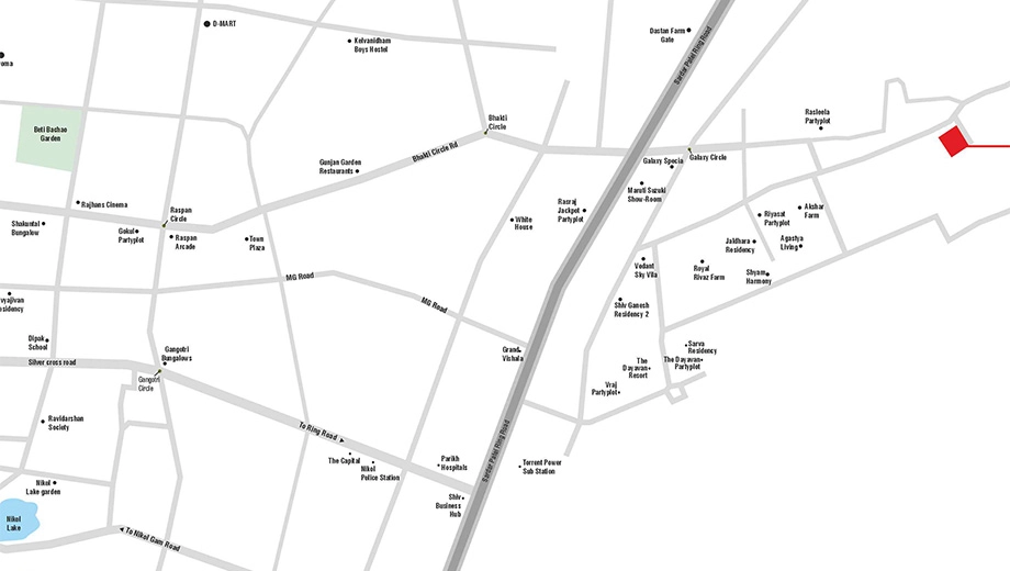 Location of Shivansh Scarlet - Image 408851