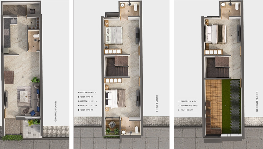 3 BHK House/Villa in Shree Shivdhara Swarnim in Sanand, Ahmedabad - Image 920633