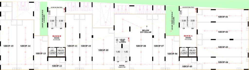 Floor Plan of Commercial Shubham Shubh Labh Heights in Bilasiya, Ahmedabad - Image 408884