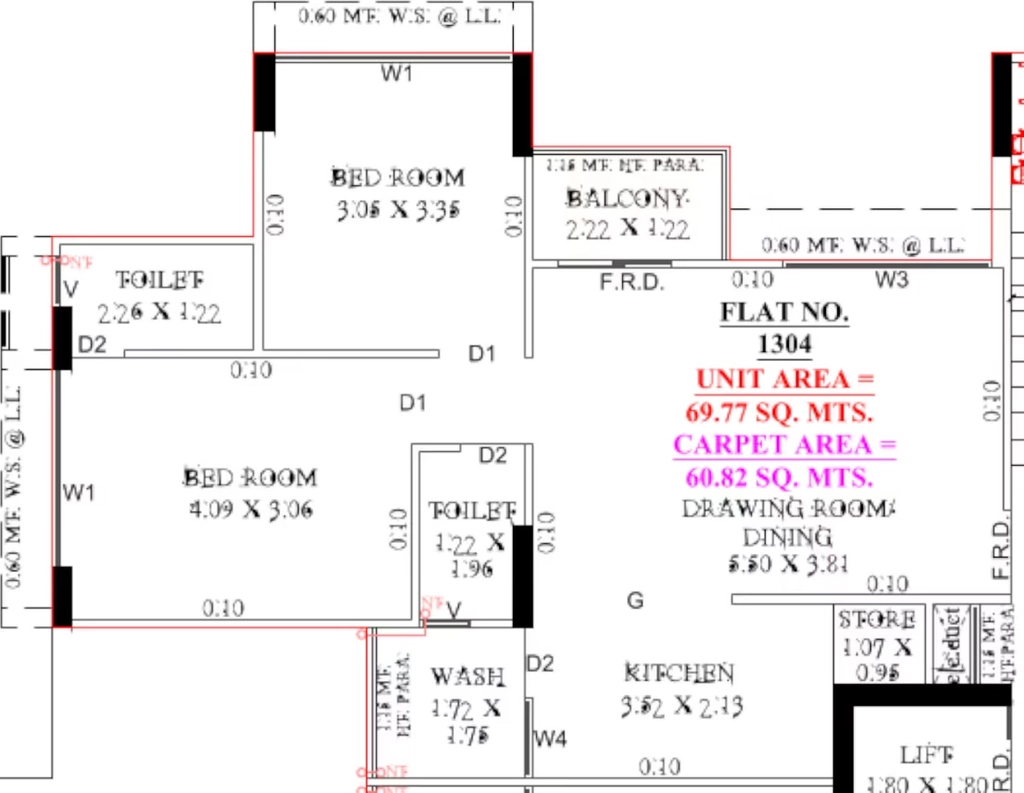 2 BHK Flat in Sneh Sunrise Skyz in Vatva, Ahmedabad - Image 920679