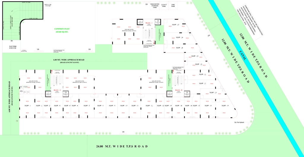 Master Plan of Commercial Sneh Sunrise Skyz in Vatva, Ahmedabad - Image 408961
