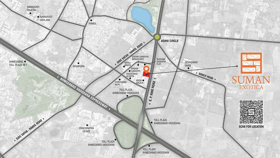 Location of Suman Exotica - Image 408967