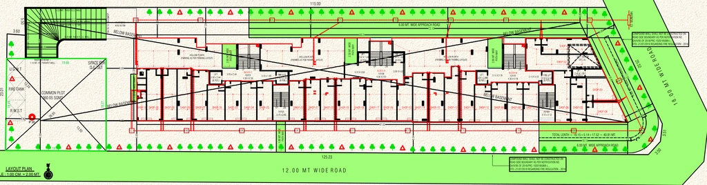 Master Plan of VSF SVS Hi Stories in Nirnay Nagar, Ahmedabad - Image 408980