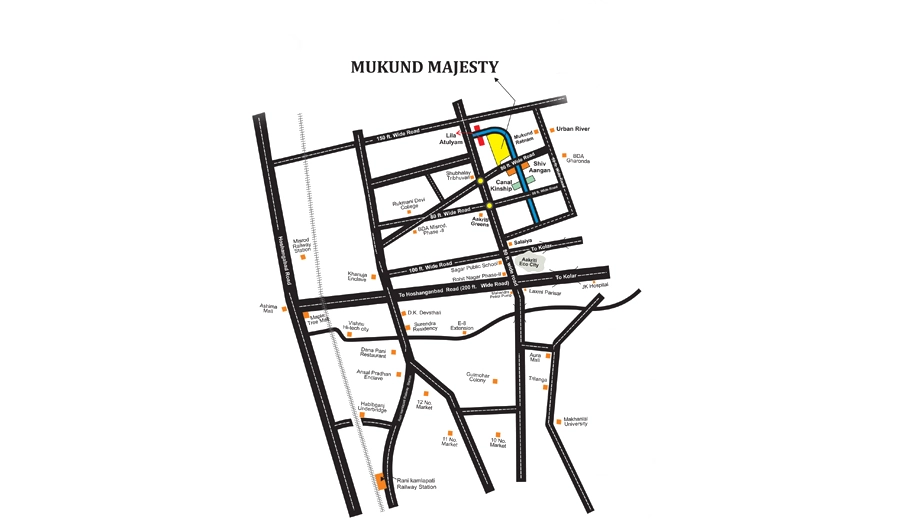 Location of Mukund Majesty - Image 409328