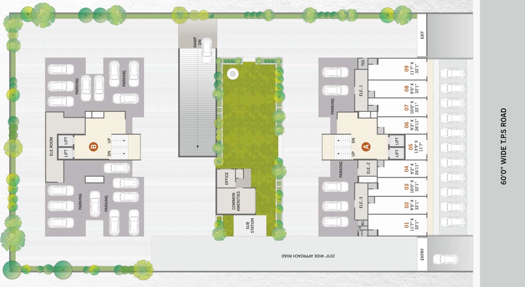 Master Plan of NCR The Grand Gokuldham in Vastral, Ahmedabad - Image 409038