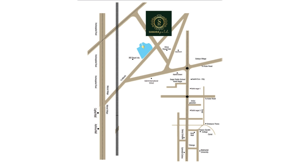 Location of Samara Gold Villa - Image 409395