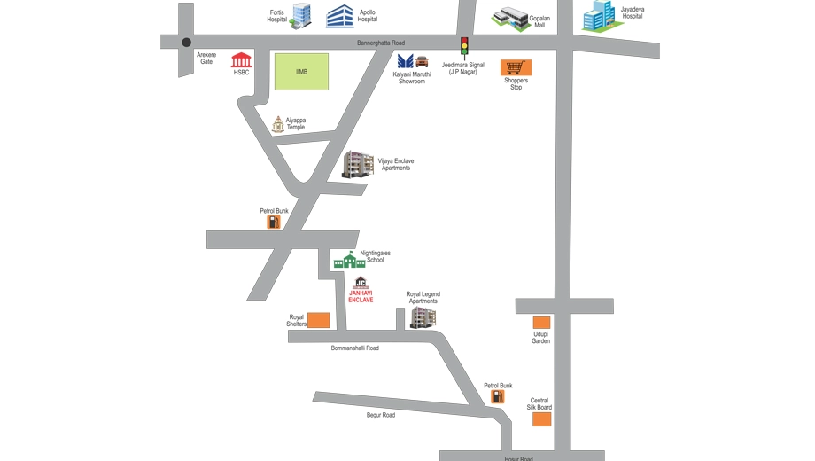 Location of Janhavi Enclave - Image 409085