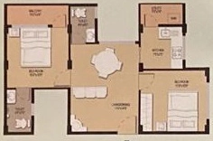 2 BHK Flat in Mahaveer Orchids in Choodasandra, Bangalore - Image 920745