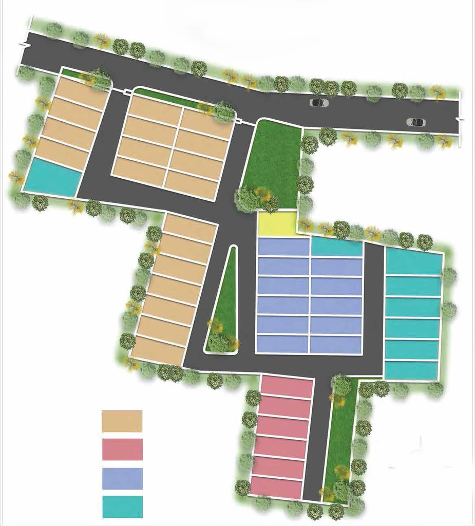 Master Plan of Agrawal Sagar Elite in Bawadiya Kalan, Bhopal - Image 409302