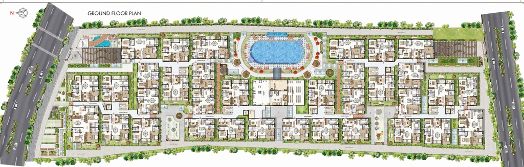 Master Plan of Sai Platinum Gardenia in JP Nagar, Bangalore - Image 409112