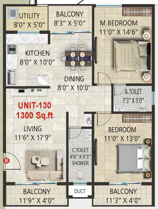 2 BHK Flat in Sai Platinum Greenfields in JP Nagar, Bangalore - Image 920742