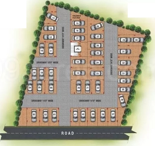 Master Plan of SNR Luxuria in BTM Layout, Bangalore - Image 409140