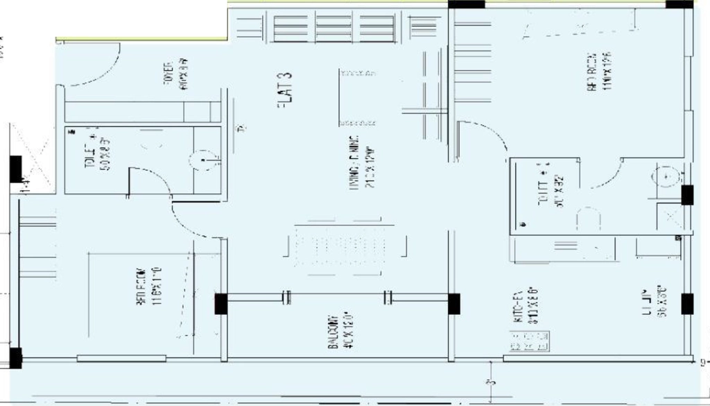 2 BHK Flat in Aedifice Grandeur in BTM Layout, Bangalore - Image 920723