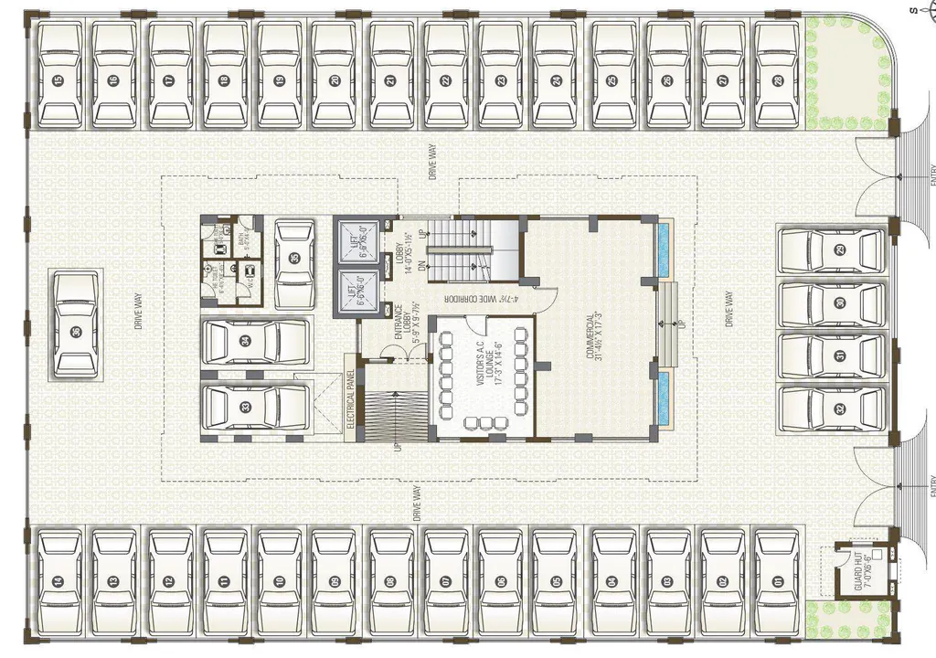 Master Plan of Alliance Amrit Apartments in Siddharth Nagar, Jaipur - Image 409146