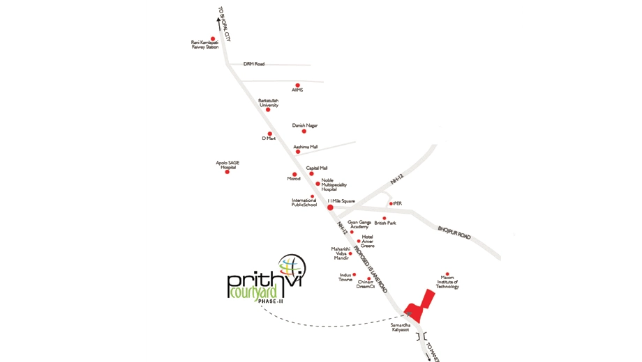Location of Sahib Prithvi Courtyard Phase 2A - Image 409354
