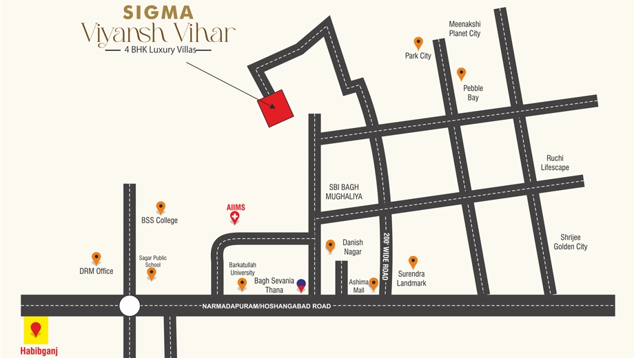 Location of Sigma Viyansh Vihar - Image 409282