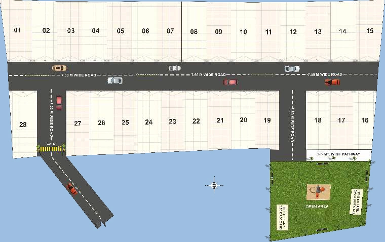 Master Plan of Sigma Viyansh Vihar in Bagmugaliya, Bhopal - Image 409283