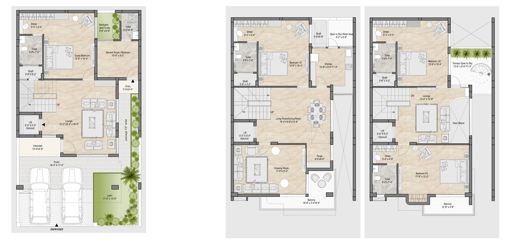 5 BHK House/Villa in Vardhman Fairmont in Hoshangabad Road, Bhopal - Image 921085
