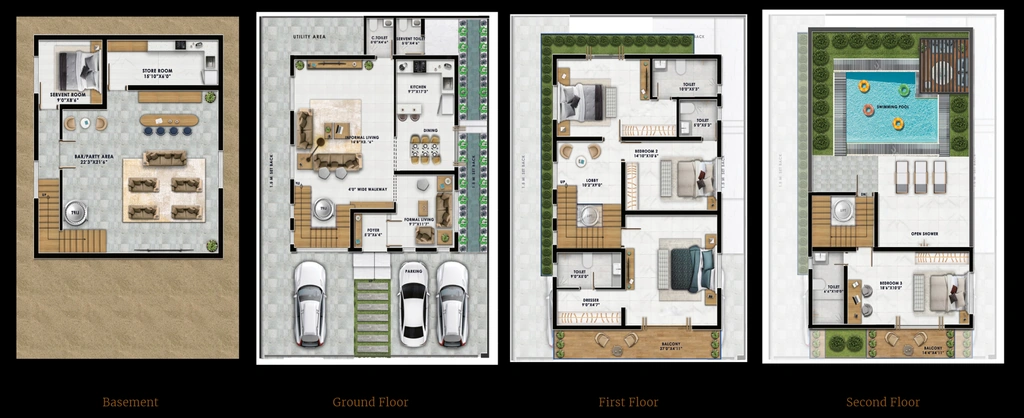 4 BHK House/Villa in Yaazh Luxe Villas in Peelamedu, Coimbatore - Image 920789