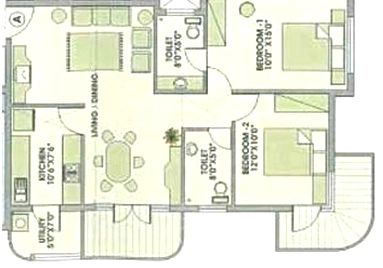 2 BHK Flat in Landmark Pearl Garden in Begur, Bangalore - Image 920948