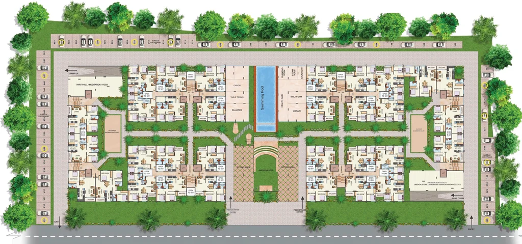 Master Plan of Sai Platinum Lifestyle in JP Nagar, Bangalore - Image 409612