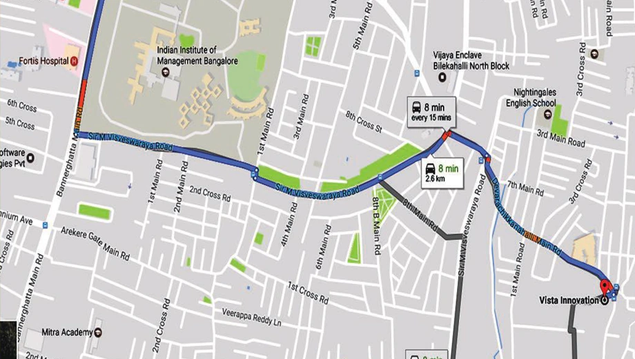 Location of Vista Innovation - Image 409761