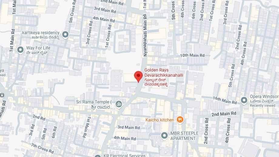 Location of Wise Golden Rays in Bommanahalli, Bangalore - Image 409635