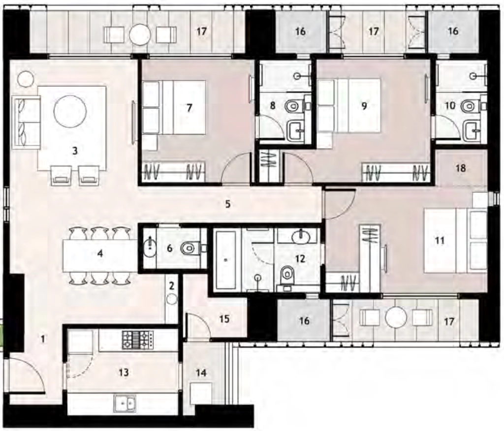 3 BHK Flat in Lodha Enchante in Wadala East, Mumbai - Image 920848