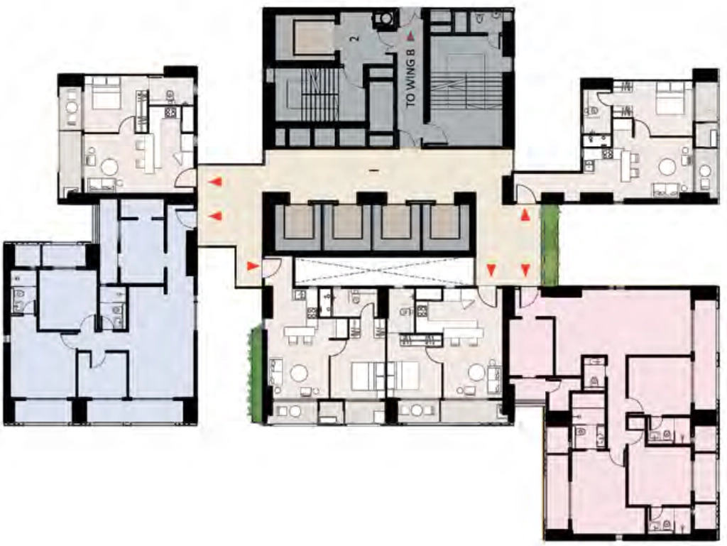 Floor Plan of Lodha Enchante in Wadala East, Mumbai - Image 409372