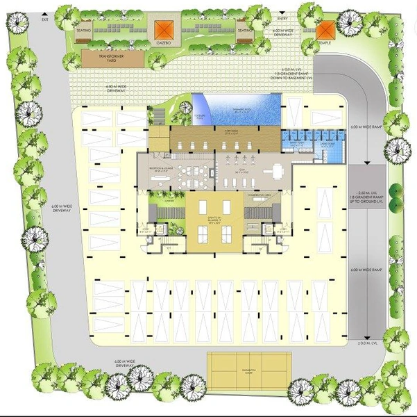 Master Plan of GRC Nirvana in Bannerghatta Main Road, Bangalore - Image 409592
