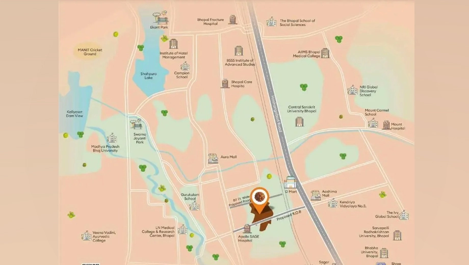 Location of Shaligram Rudraksh Kingston Phase 2 - Image 409911