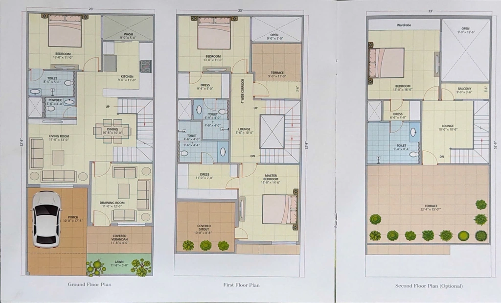 4 BHK House/Villa in Villa Priyadarshini Pragyan in Misrod, Bhopal - Image 921054