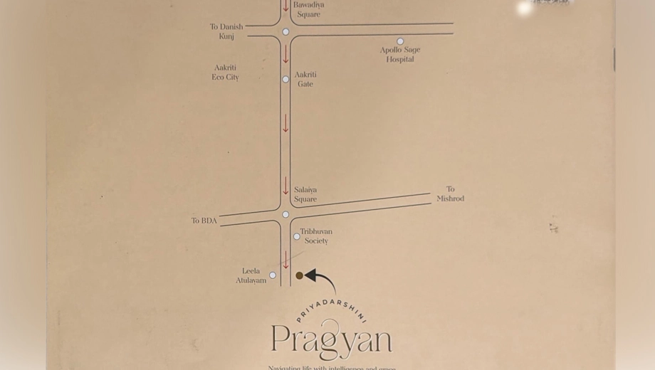 Location of Villa Priyadarshini Pragyan - Image 409887