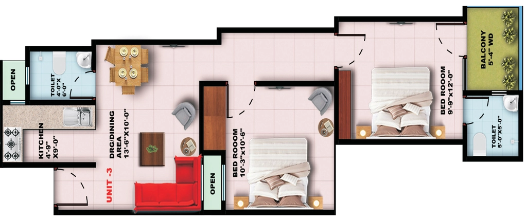 2 BHK Flat in Paradise Homes in Sector 73, Noida - Image 920888