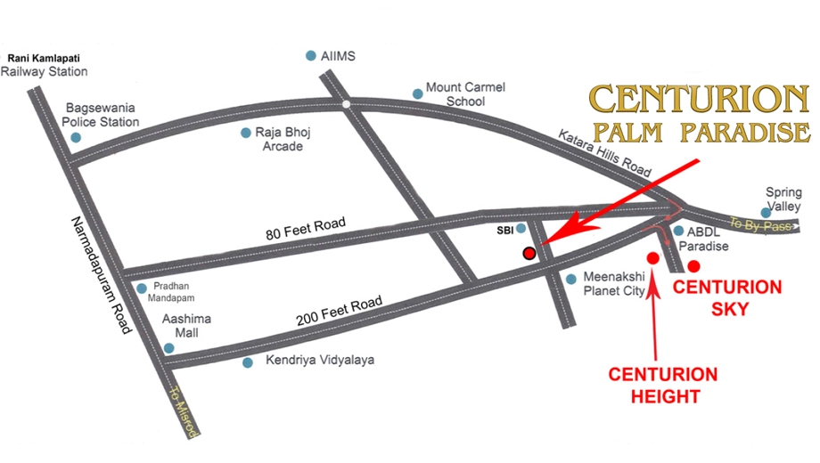 Location of Centurion Palm Paradise - Image 409838