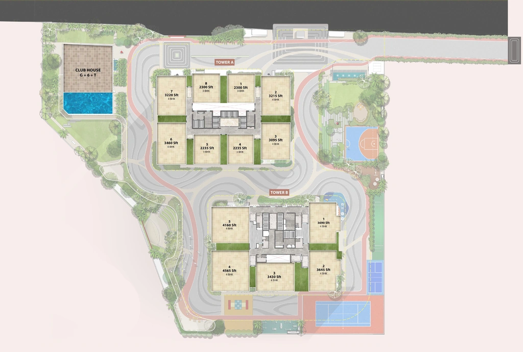 Master Plan of Yula Neo in Kokapet, Hyderabad - Image 409545