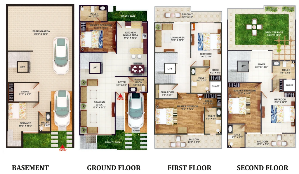 5 BHK House/Villa in Escon Villas in Sector 150, Noida - Image 920920