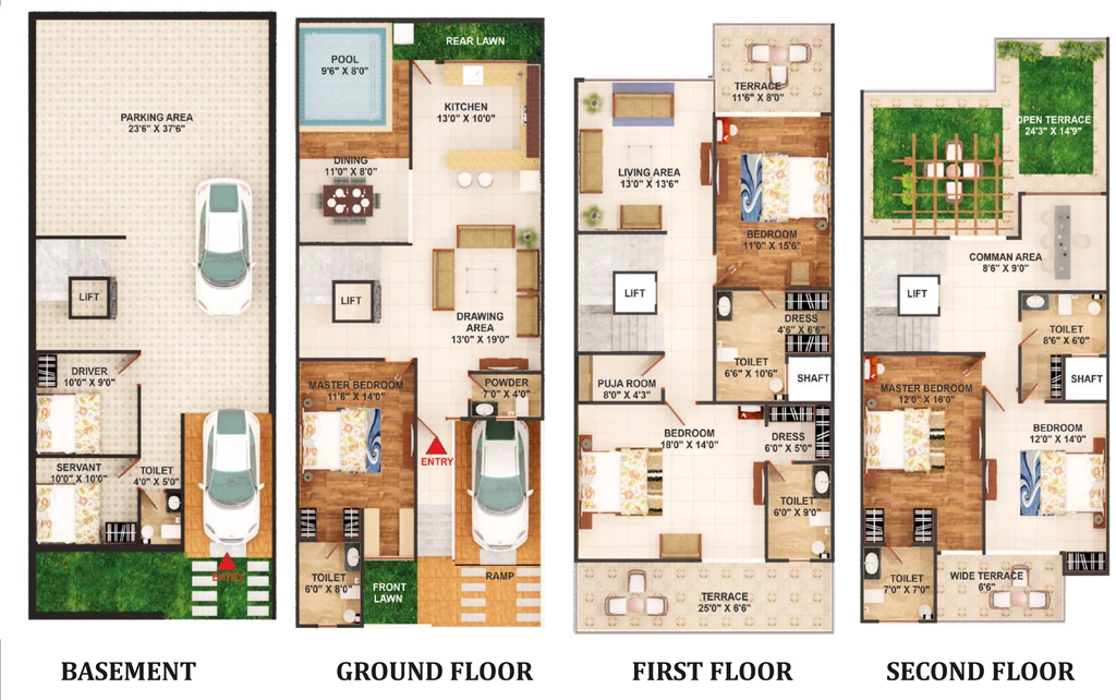 5 BHK House/Villa in Escon Villas in Sector 150, Noida - Image 920921