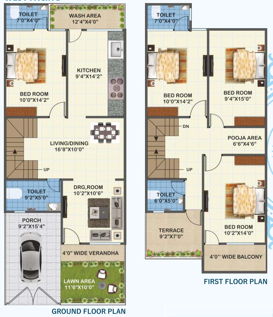 4 BHK House/Villa in Kalyani Kunj Town in Khajuri kalan, Bhopal - Image 921048