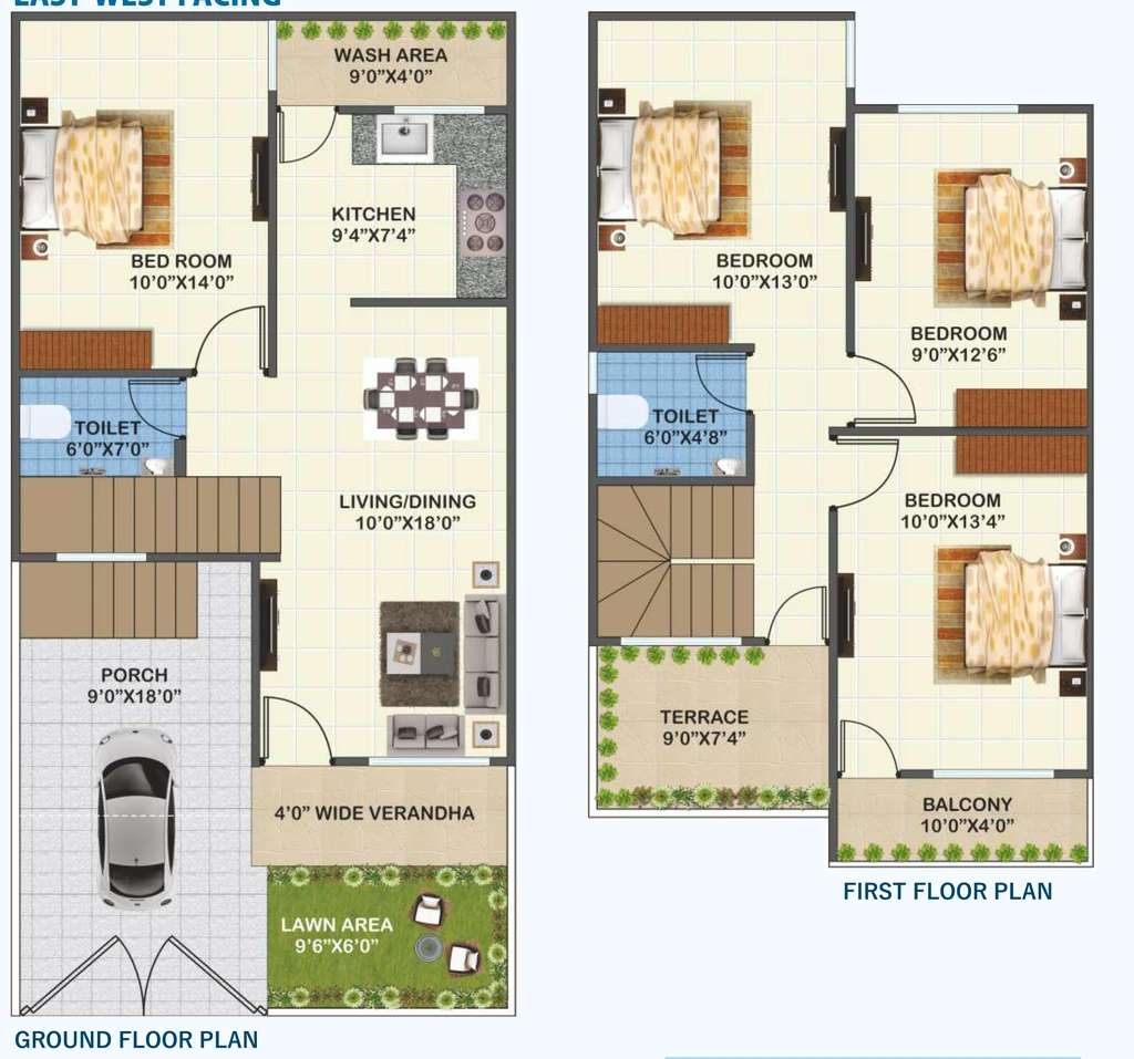 4 BHK House/Villa in Kalyani Kunj Town in Khajuri kalan, Bhopal - Image 921046