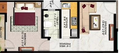 1 BHK Flat in Equity Hardik Tower 101 in Sector 101, Noida - Image 920958