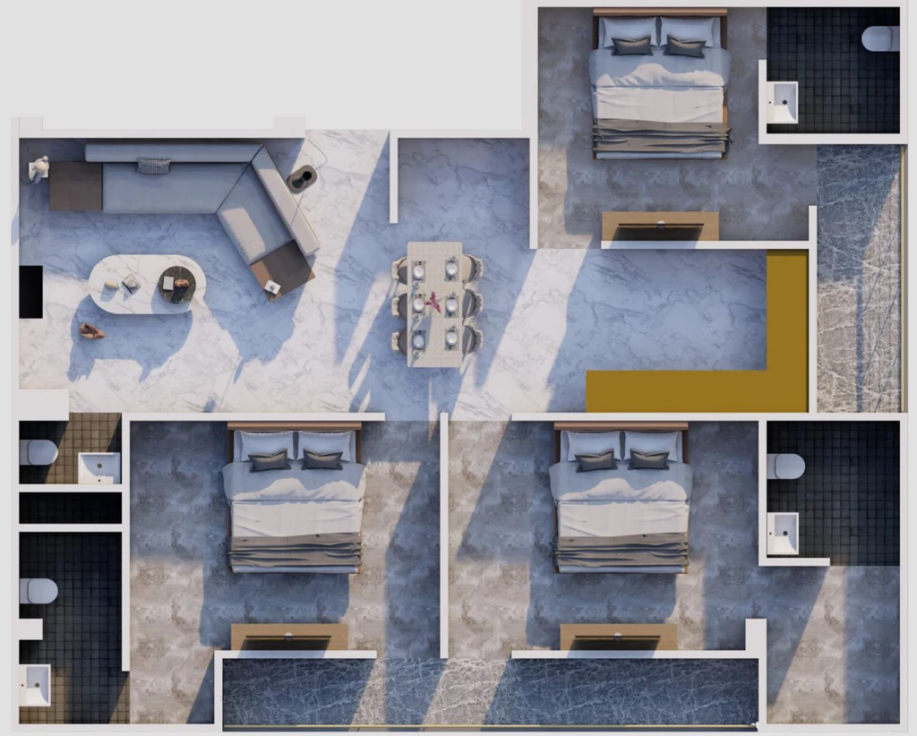 3 BHK Flat in GFC Divine Homes in Sector 107, Noida - Image 920961