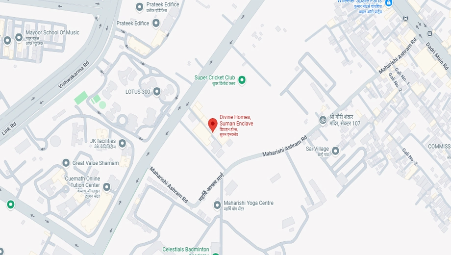 Location of GFC Divine Homes in Sector 107, Noida - Image 409670