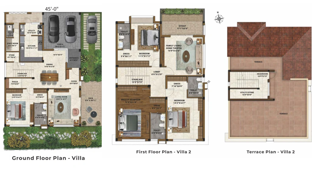 4 BHK House/Villa in Infinium Central 16 in Singanallur, Coimbatore - Image 920970