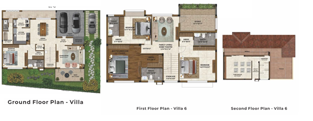 4 BHK House/Villa in Infinium Central 16 in Singanallur, Coimbatore - Image 920971