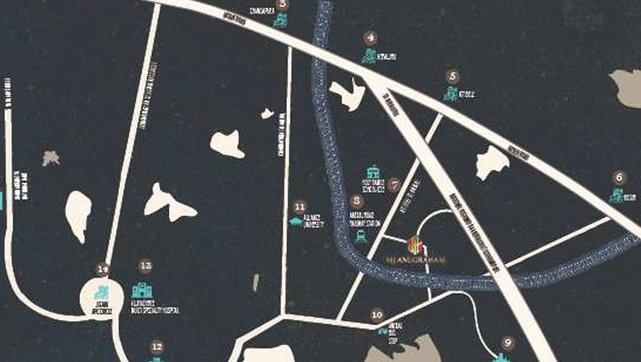 Location of MJ Anugraham - Image 409747