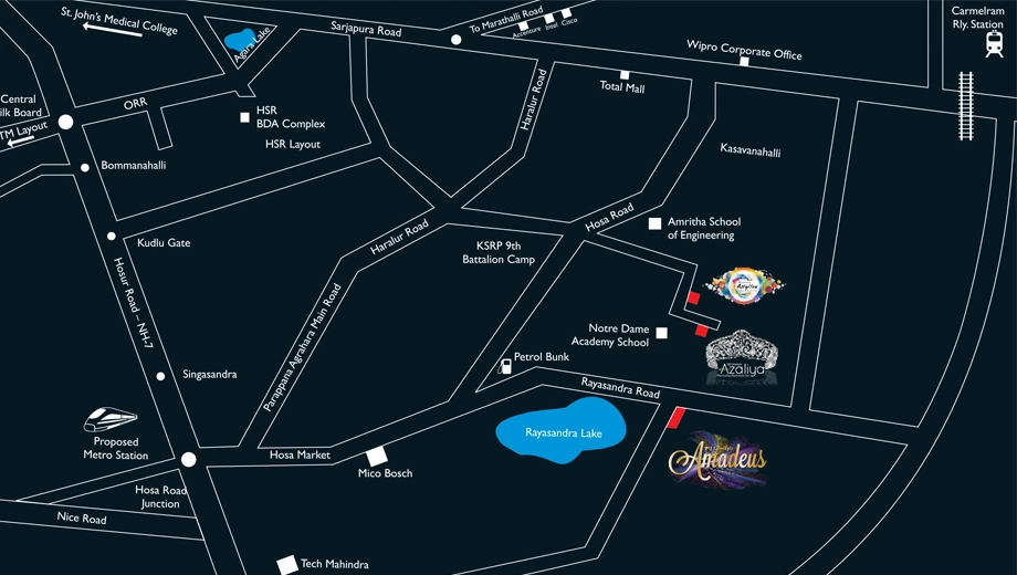 Location of MJ Lifestyle Amadeus - Image 409730